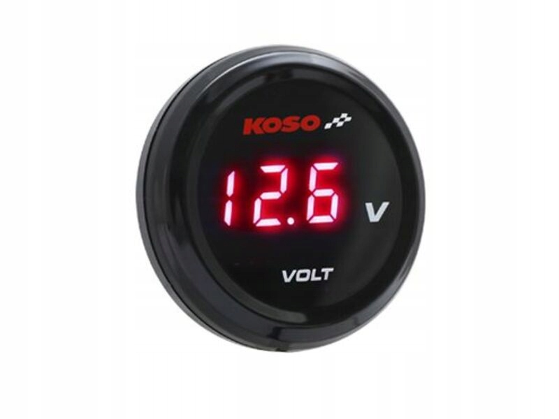 Koso i-GEAR Voltmeter Modrý displej BA067B00