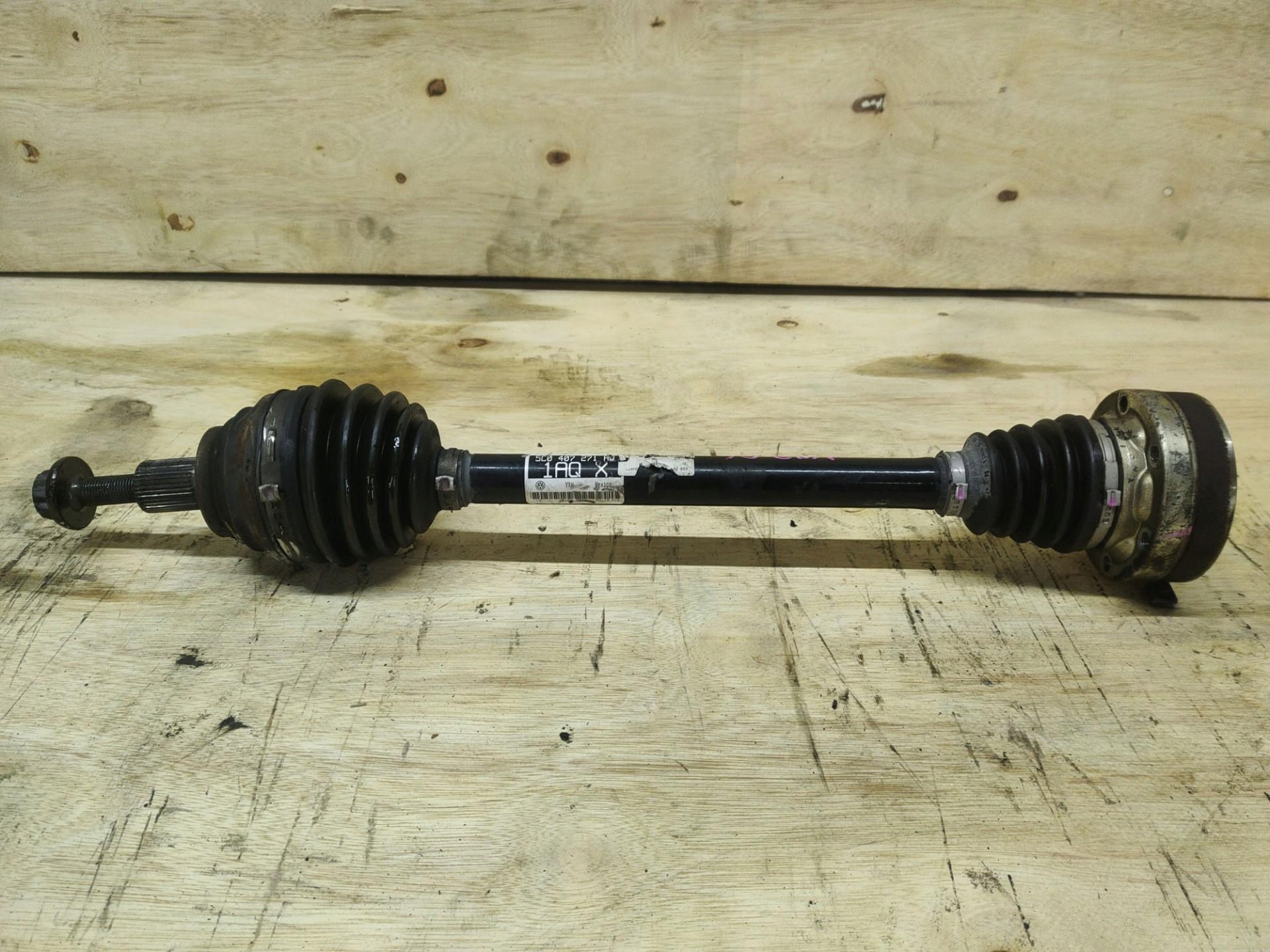 semi-axis front left side Volkswagen Beetle A5 2016 5C0407271AQ