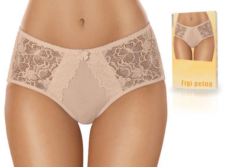 

Figi pełne Gabidar 101 Bawełna , Beżowe , 3XL