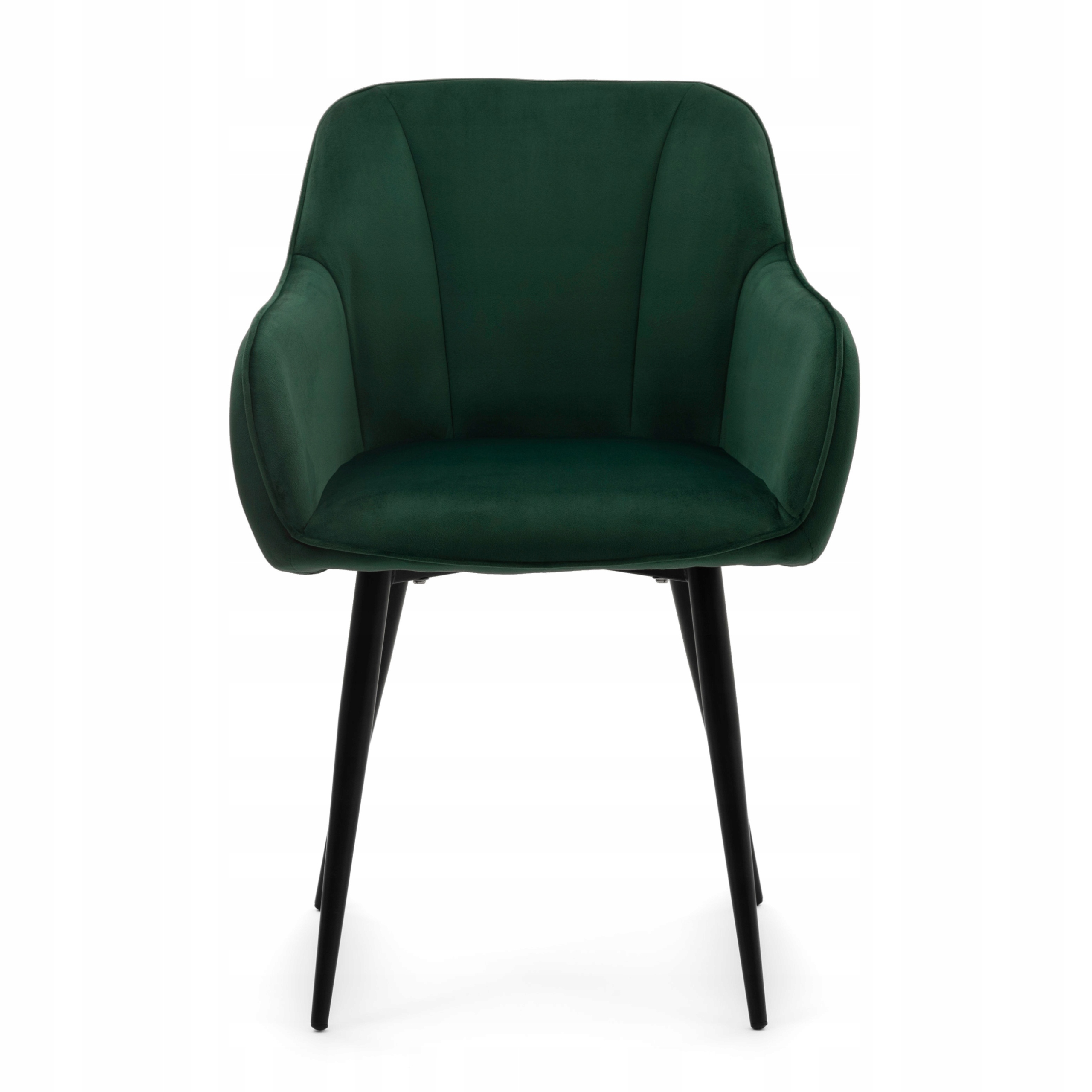 Krzesło Tapicerowane Welur Aksamit Do Salonu Jadalni Nowoczesne Glamour