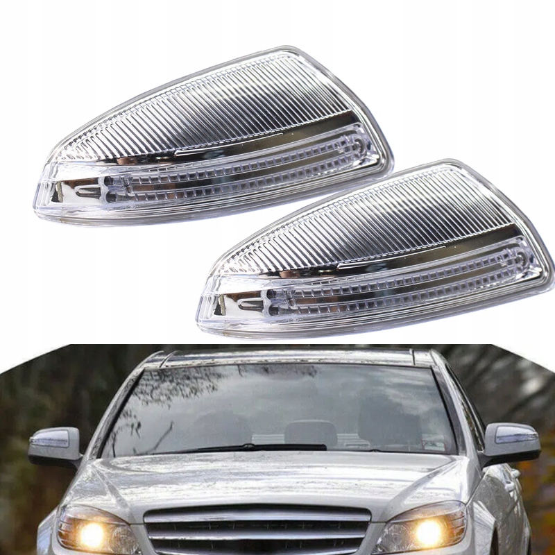 Pro Mercedes W204 Vito Viano W639 Směrovka Zrcátko L+p