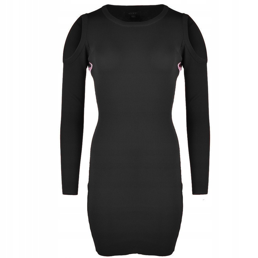 Šaty Guess Eva Crew K1YIA9 K8HM0 Černá L