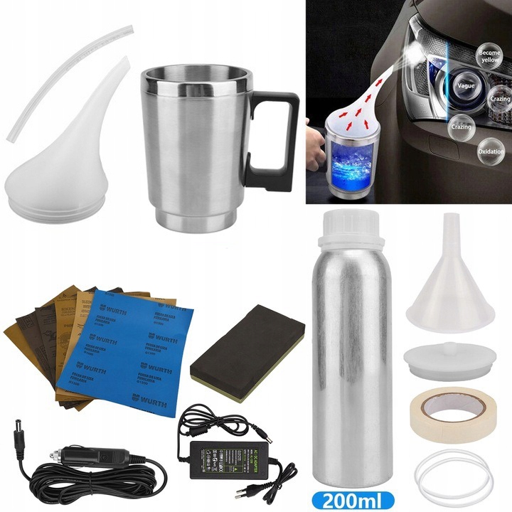 Sada Pro Regeneraci Reflektorů Čajníků 200 Ml
