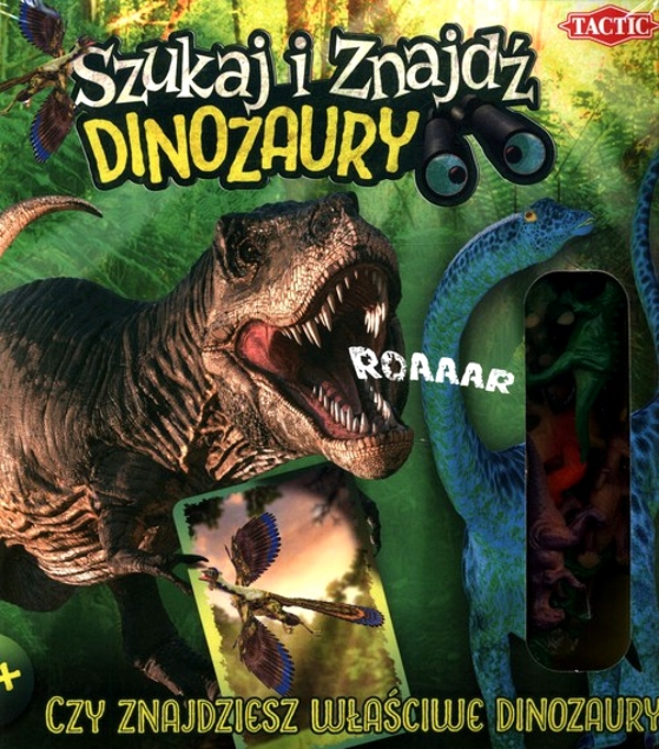 DINOZAURY SZUKAJ I ZNAJDŹ GRA PLANSZOWA
