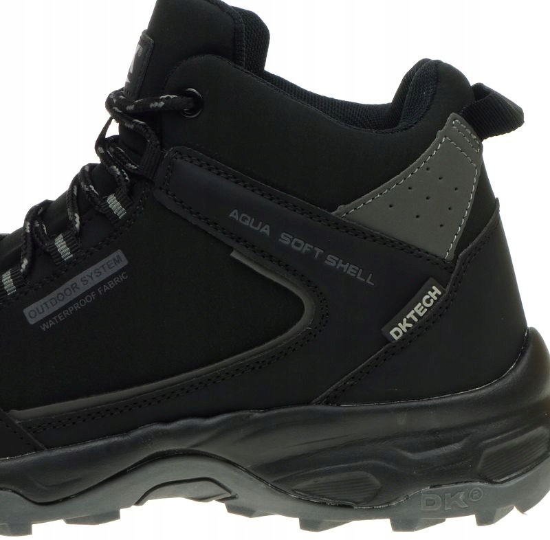 Buty Trekking DK SAURON HIGH Wysokie SoftShell 41 Kolor czarny