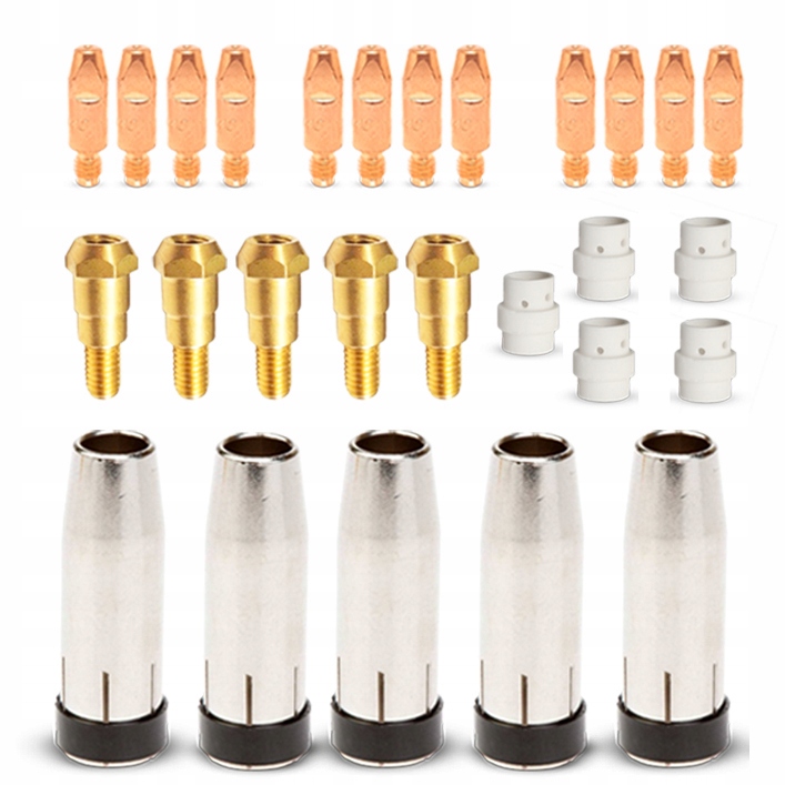 НАБІР ПРИСТОСУВАНЬ ДЛЯ ТРИМАЧА MB 24 MIG MAG 0,8 ММ