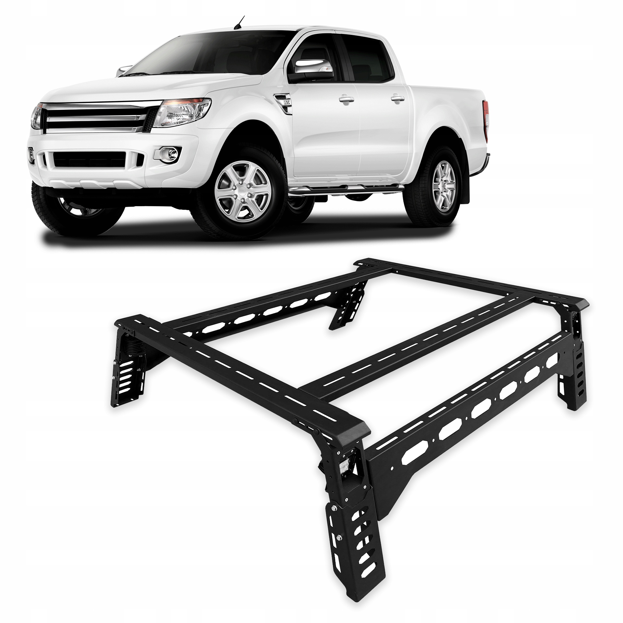 Nástavba pod stan s Led pro Ford Ranger III 2011- Pick-up