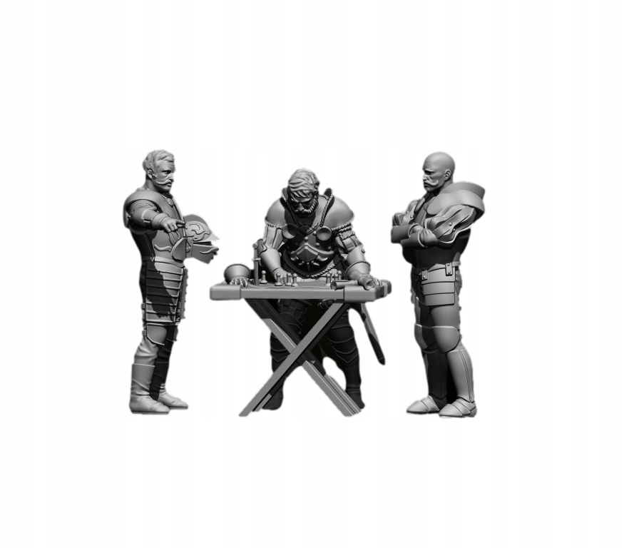 Empire Command Council - Caballero Miniatures