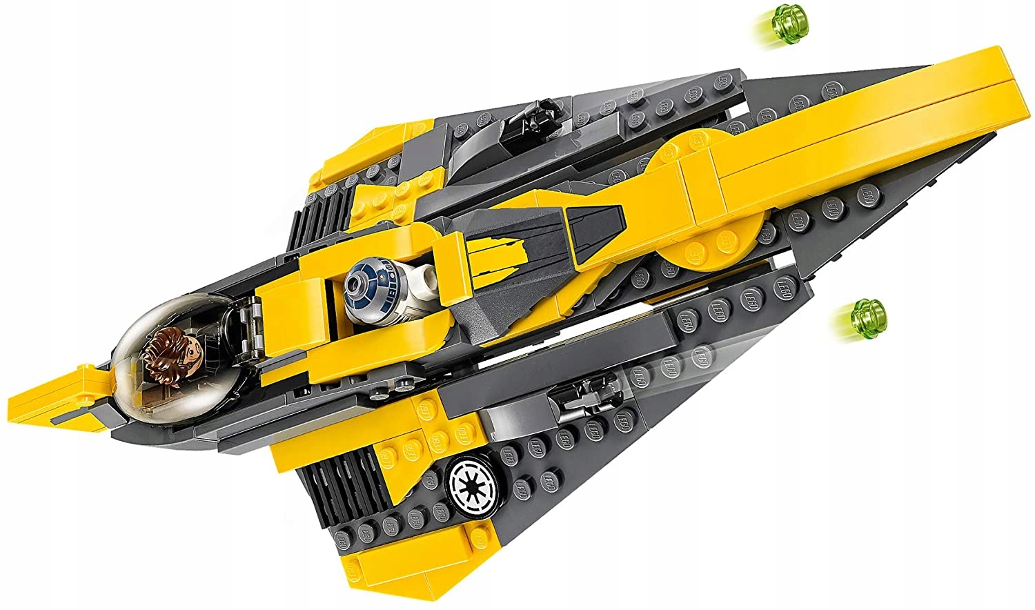 LEGO STAR WARS 75214 Myśliwiec Jedi Anakina R2-D2 Wiek dziecka 7 lat +