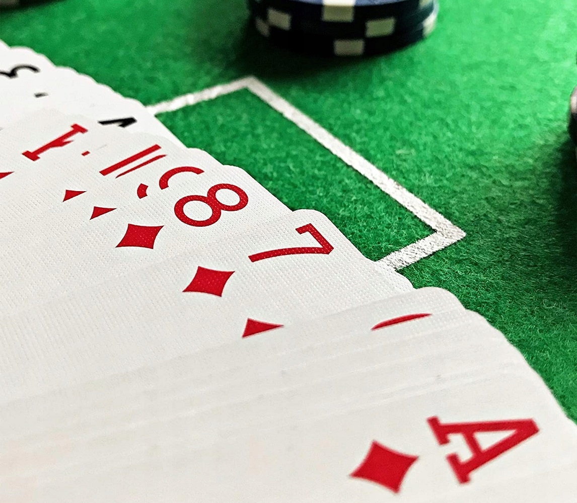 KARTY DO GRY ZESTAW KART POKER POWLEKANE 54 SZT Typ Podstawa