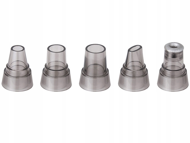 Urządzenie do mikrodermabrazji TWA001 5x nakładek Zasilanie akumulatorowe