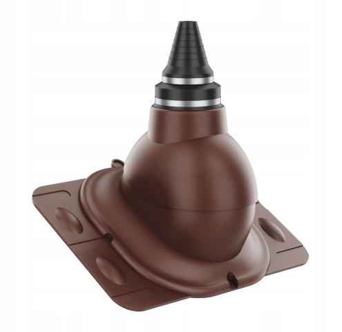 Anténní přechod, těsný průchod Univerzální Bronz 8017