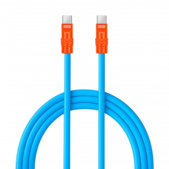 Kabel Newell Usb-c Usb-c 100 W, 2 m, silikonowy, niebiesko-pomarańczowy