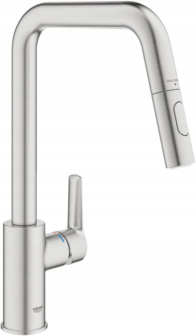 Grohe Start bateria kuchenna stojąca stal 30631DC0