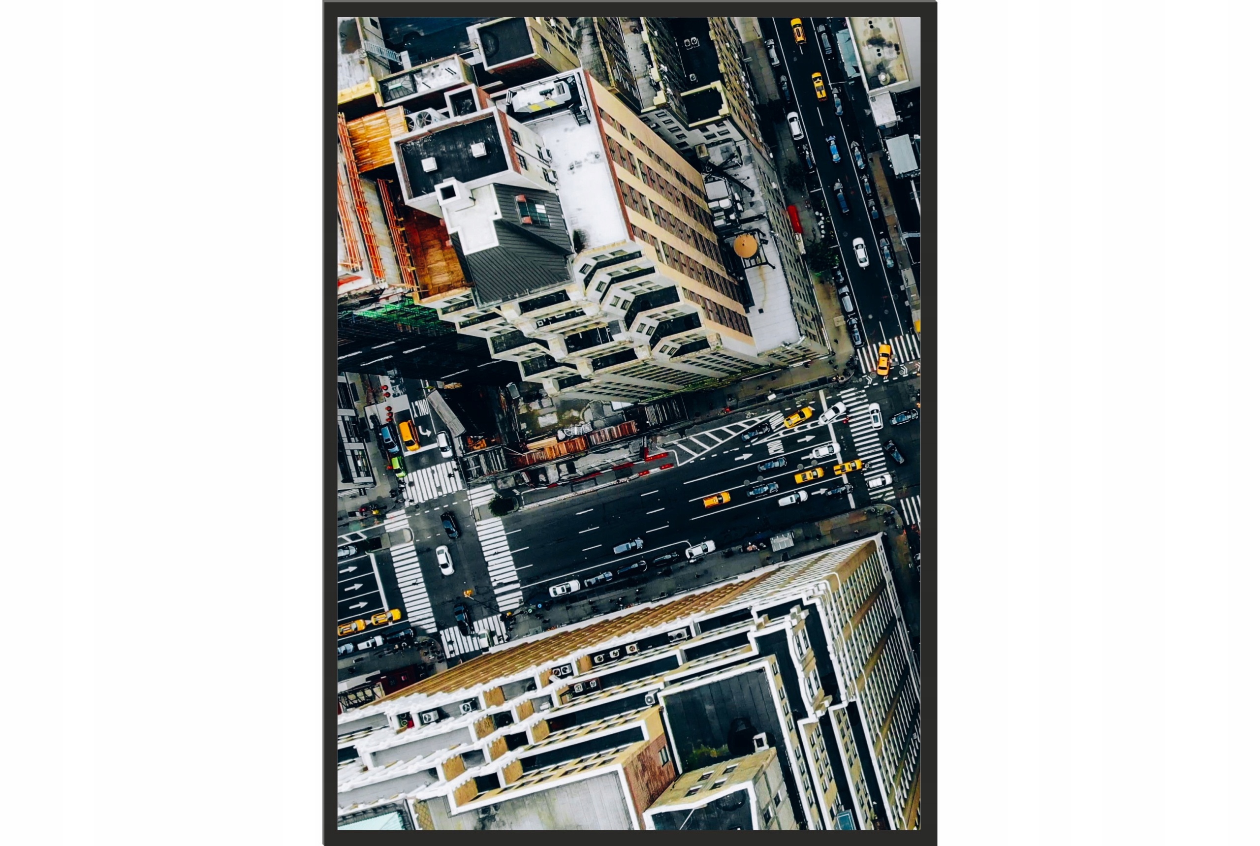 

Obraz plakat 40x30 new york z góry nyc miasto usa