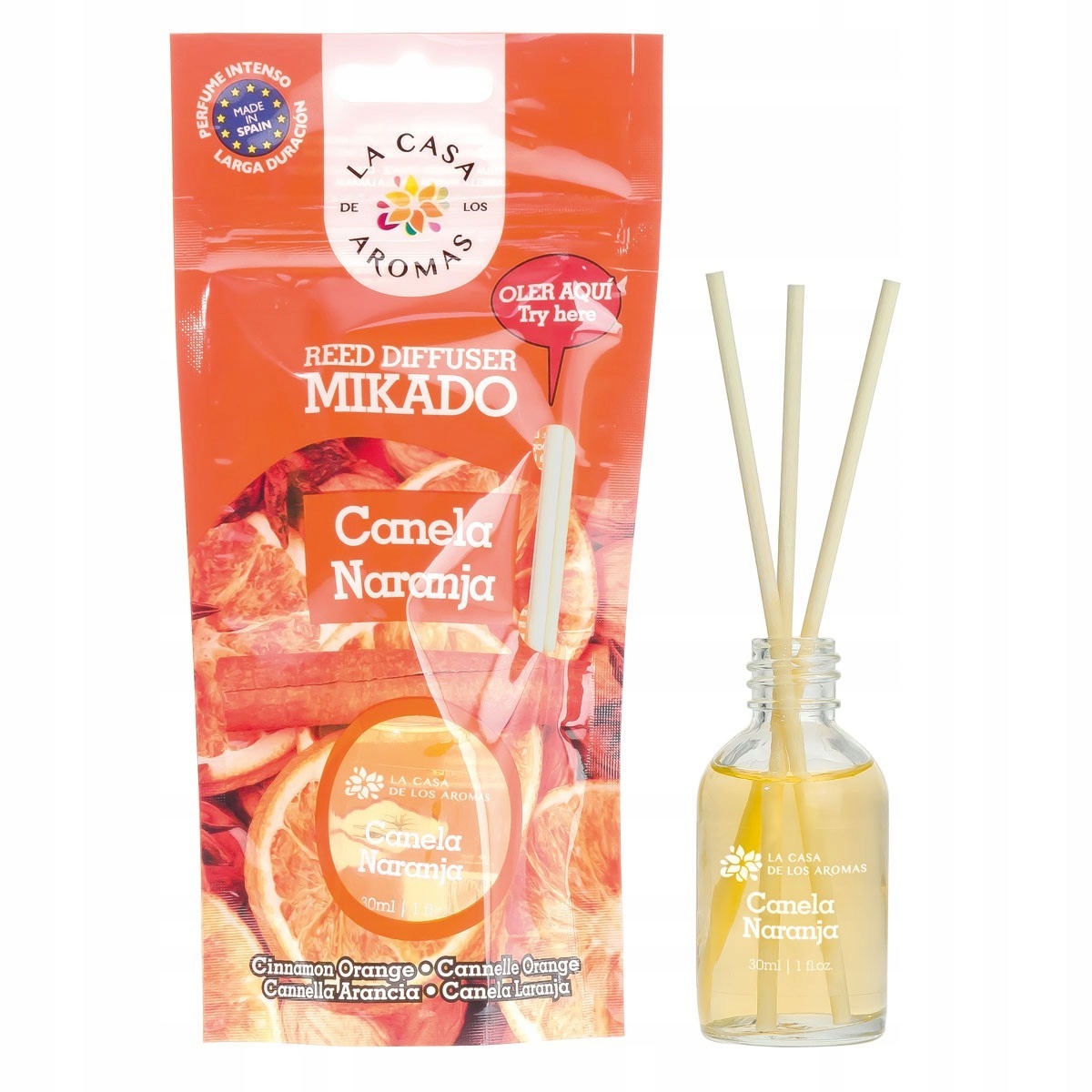 

La Casa De Los Aromas Patyczki zapachowe Cynam-pom