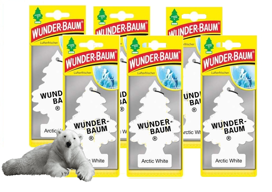 WUNDER BAUM ZAPACH CHOINKA ZAPACHOWA ARCTIC WHITE