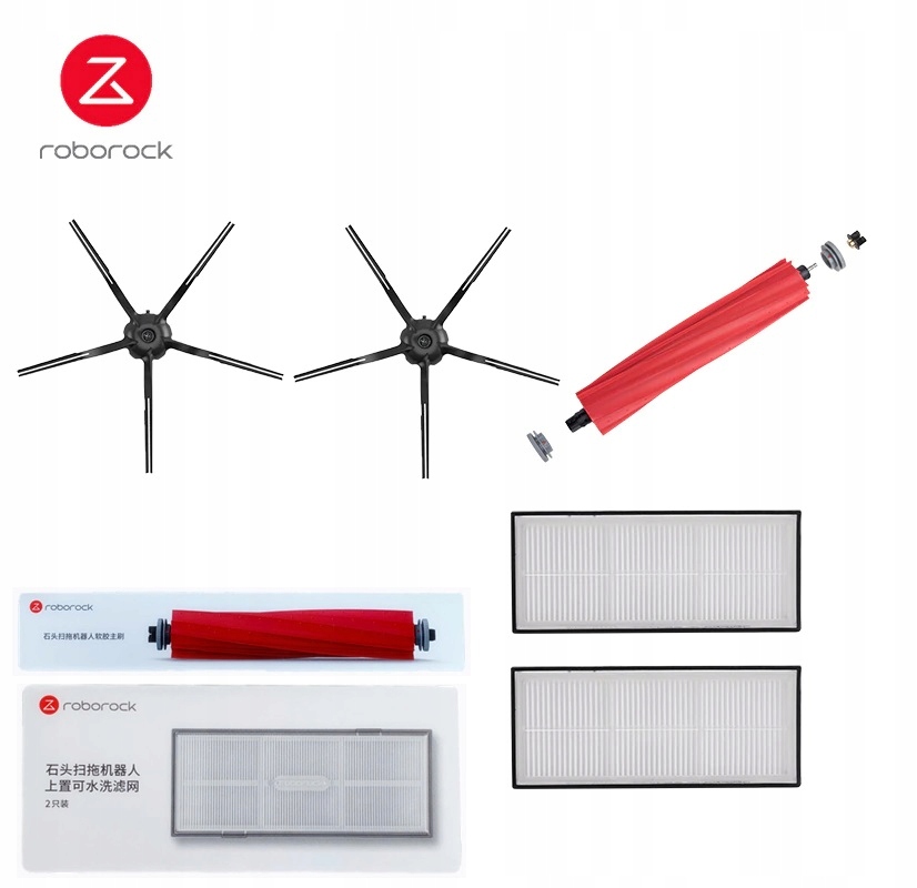 Oryginal Zestaw Filtry Szczotki Xiaomi Roborock S7 Kod producenta brak