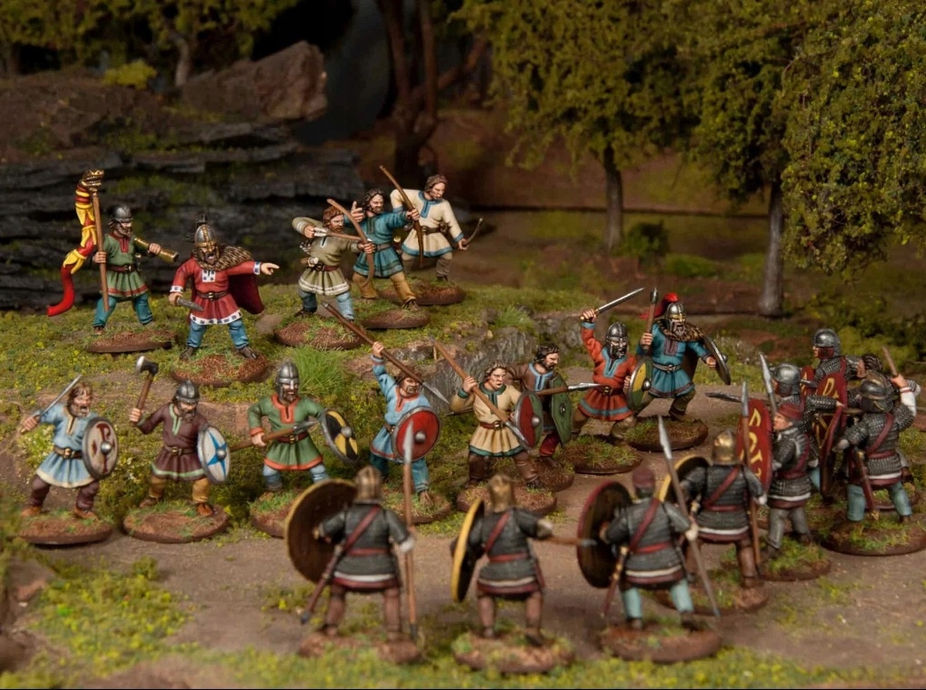 Goth Warriors - 5 szt. Wydawca Wargames Atlantic