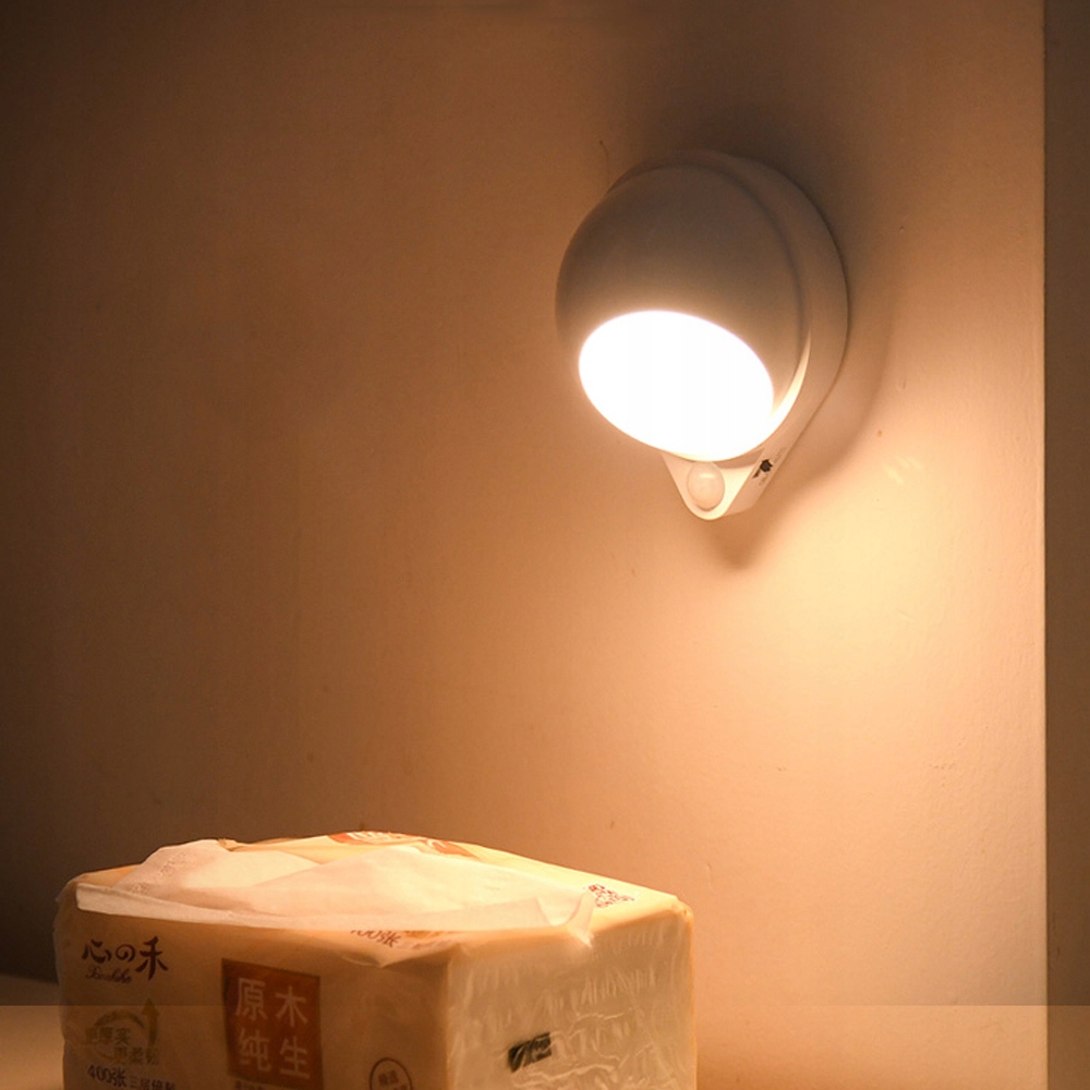 LAMPKA SAMOPRZYLEPNA CZUJNIK RUCHU LED 1200mAh USB Rodzaj oświetlenie szuflad