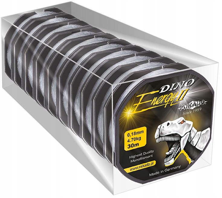 

Żyłka Mikado Dino Energy II 0,22mm 150m'