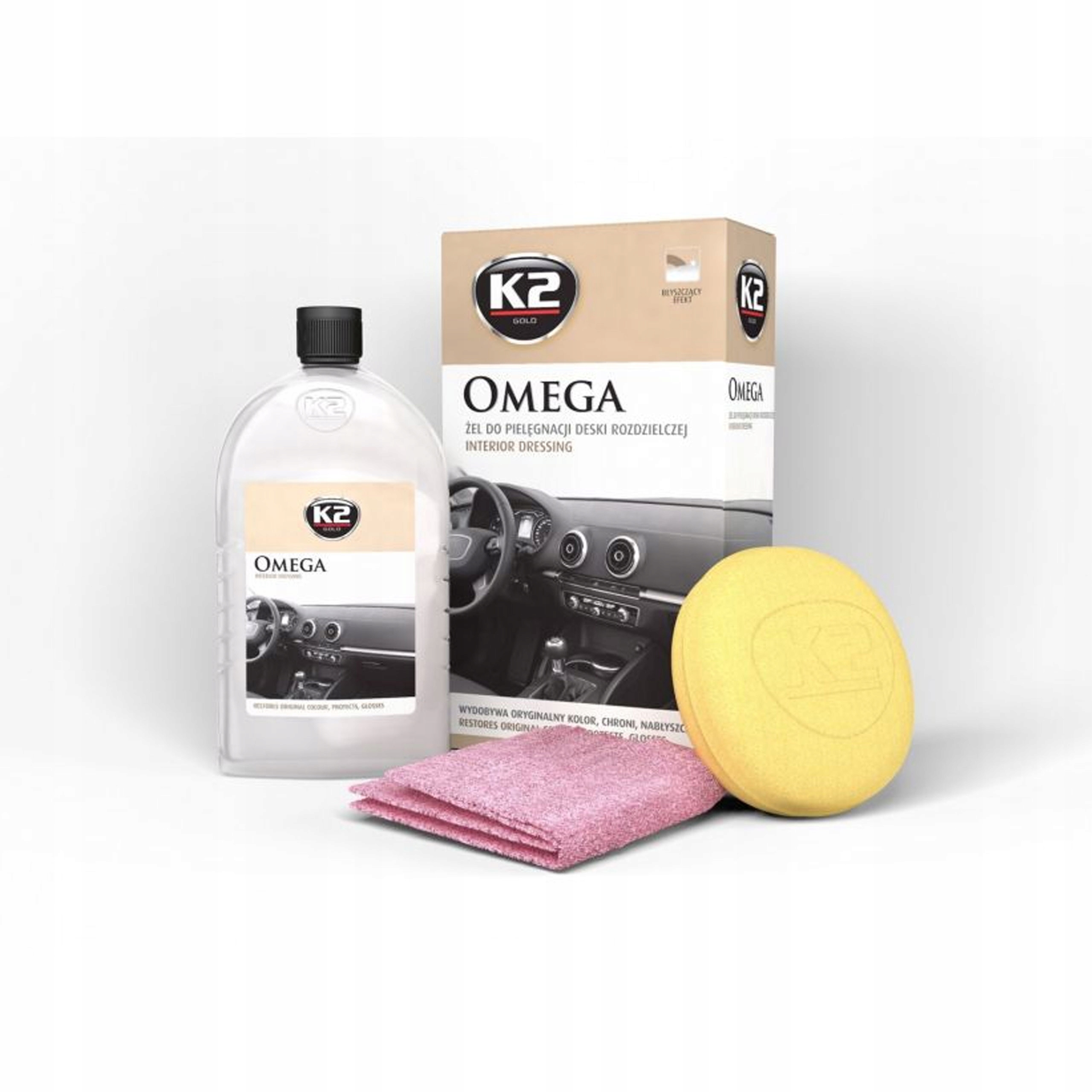 

K2 Omega Żel Dressing Do Plastików Kokpitu 500ML