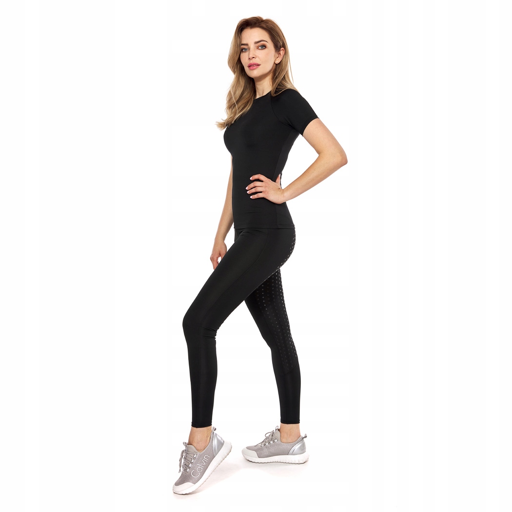 Legginsy do jazdy konnej basic EQST czarne XXS Marka Eqst