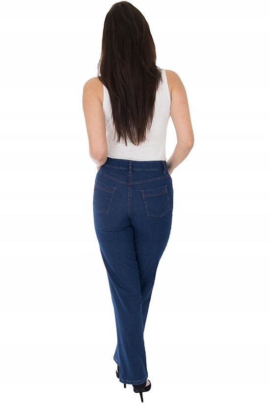 SPODNIE JEANS KLASYCZNE (38-54) KOLORY r.42 Fason proste