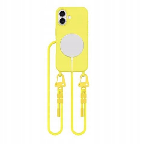 Tech- Protect Magnecklace MagSafe iPhone 16 Canary Yellow Tech- Protect