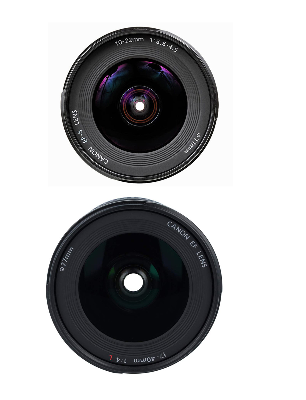 OSŁONA PRZECIWSŁONECZ do CANON EF 17-40mm f/4L USM Kolor czarny