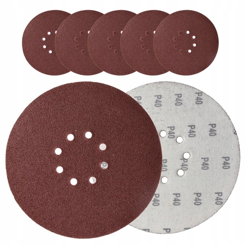Papier Ścierny Na Rzep 225MM Do Szlifierki Gipsu Żyrafy Krążek GR40