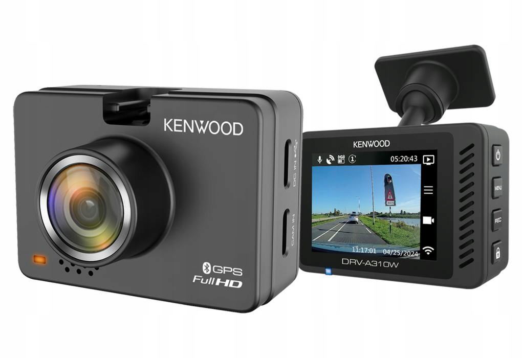 Záznamník jazdy DRV-A310W zadná kamera KCA-R110 CADR1130 Kenwood Sada