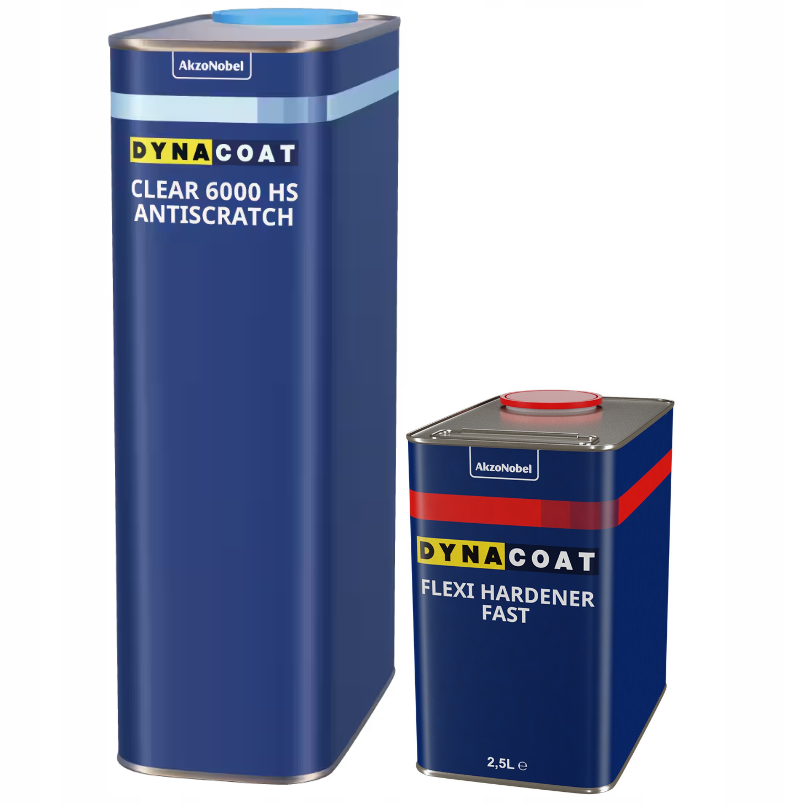 Bezfarebný Akrylový Lak Hs Dynacoat Clear 6000 7500 ml Komplet Rychlý