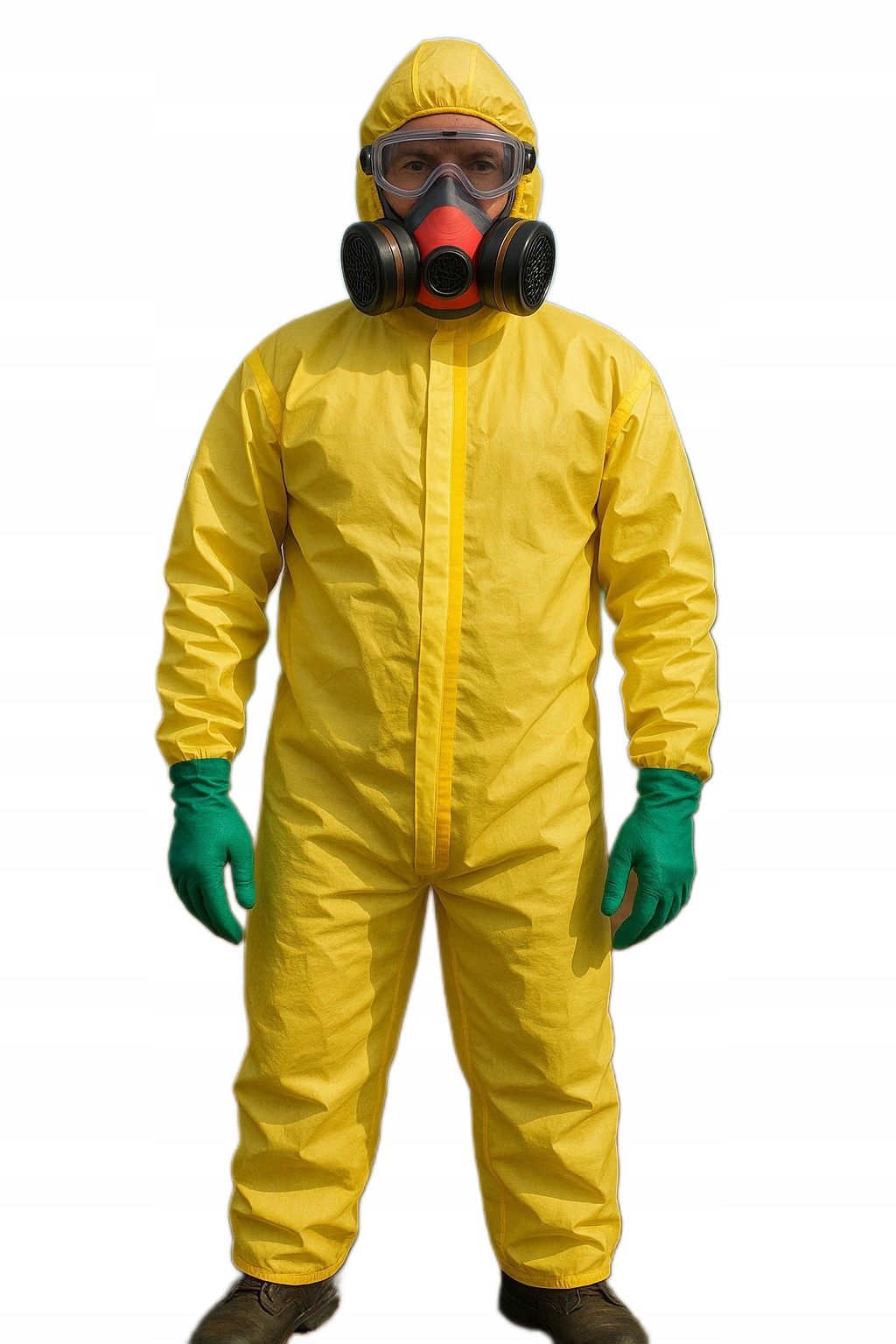 Zestaw do oprysków IZOC-2 Maska Do Oprysków Kombinezon Gogle Rękawice