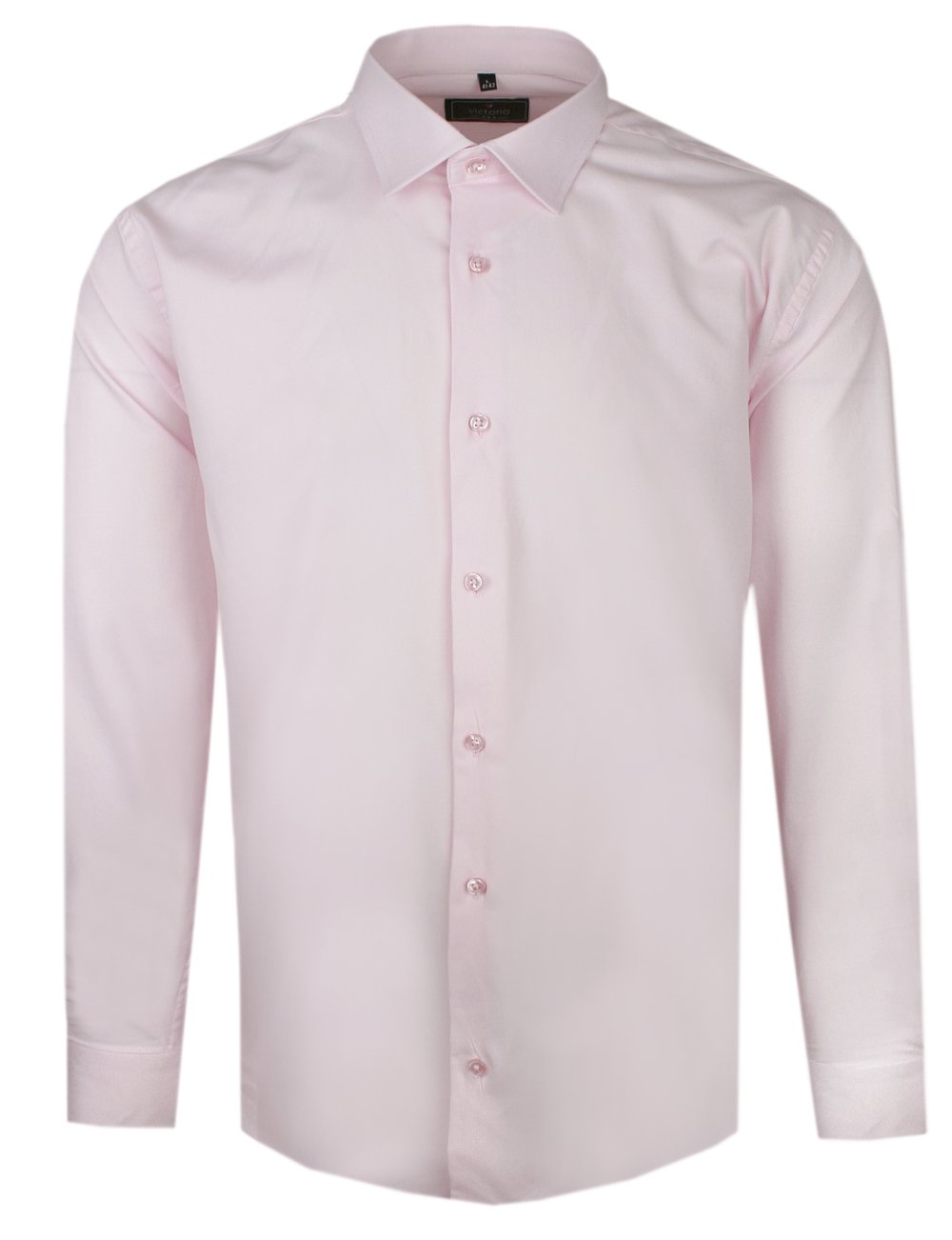 Košile s vypasovaným střihem Victorio růžová 44/182-188