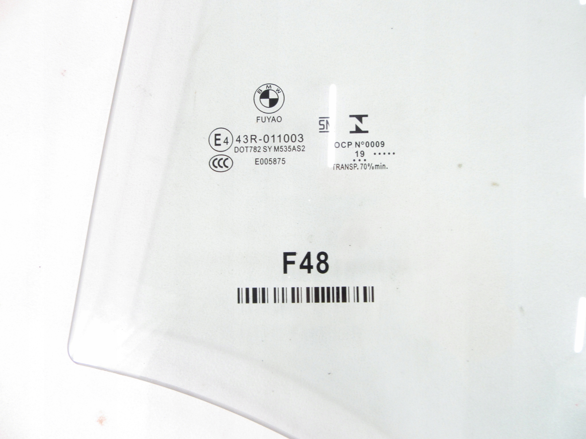 window left left rear part BMW F48 X1 AS2