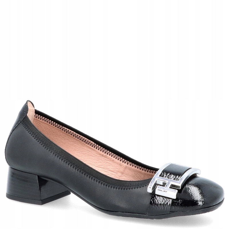 Kožené lodičky s přezkou Hispanitas CHI243670 Černé 41