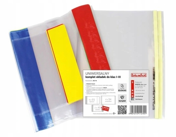 

Biurfol, Okładka dla klas 1-3, 10 sztuk