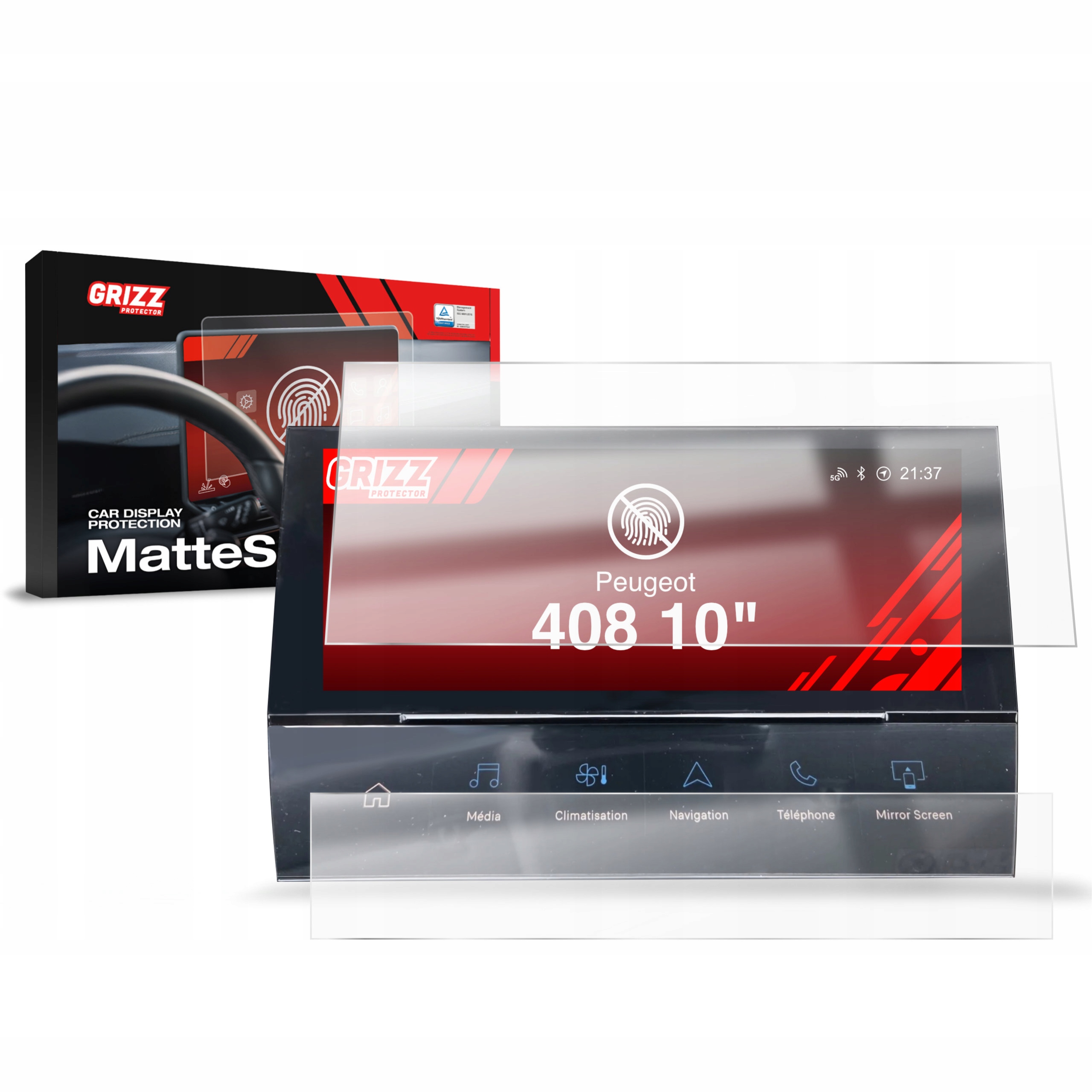 2w1 Folia Antyodciskowa do Peugeot 408 (2022-2025)