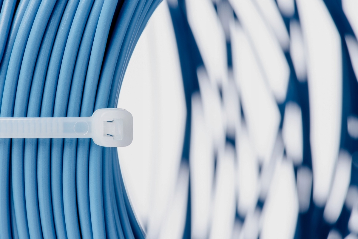 Opaski zaciskowe kablowe 5x400 100szt czarne Szerokość 5 mm