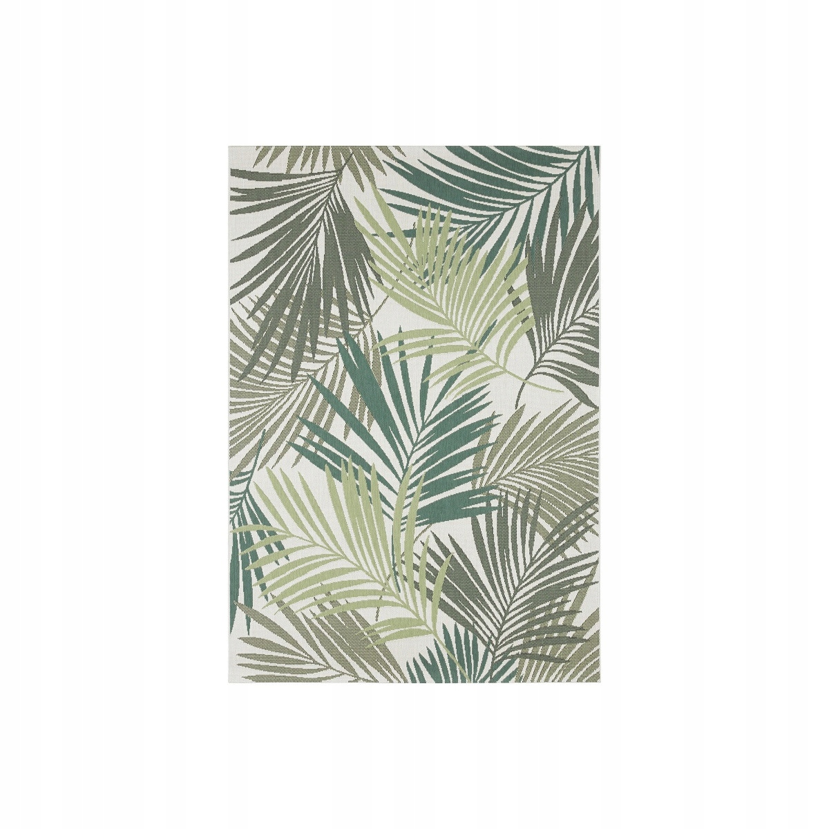 80x150 Kusový koberec Beach 103843 Green Cream – na von aj na doma