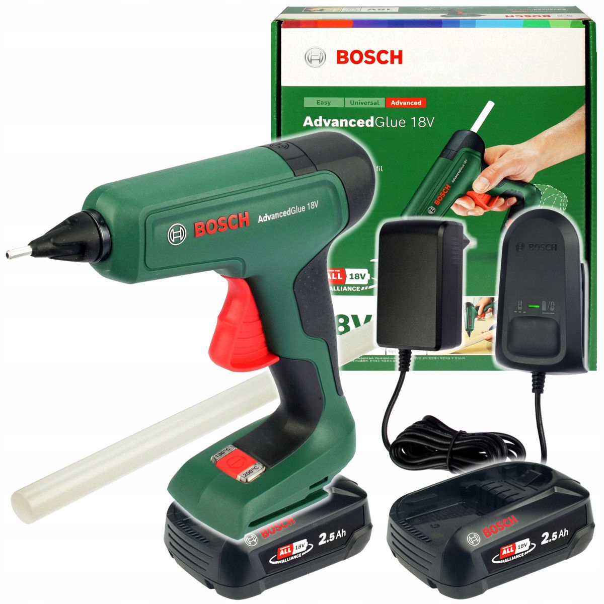 

Pistolet Do Kleju AdvancedGlue 18V Bosch 2x2,5Ah