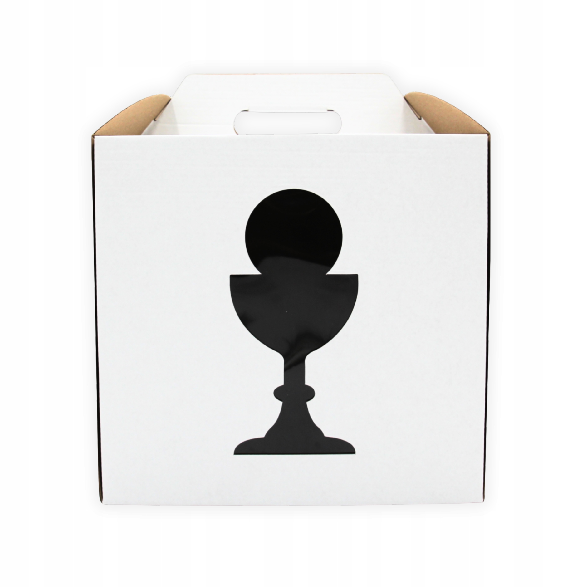 Kielich Karton tort okienko 260x260x250 mm pakiet 10 sztuk