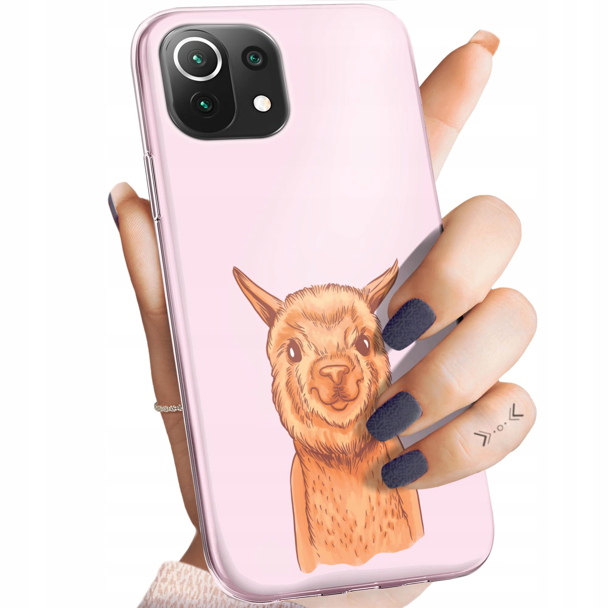 Etui Do Xiaomi MI 11 Lite 4G 5G Ne Lama Alpaka Andy Obudowa Case