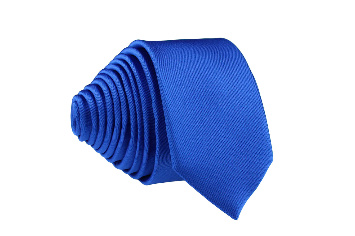 KRAWAT WĄSKI CIENKI ŚLEDŹ SLIM 5 cm NIEBIESKI