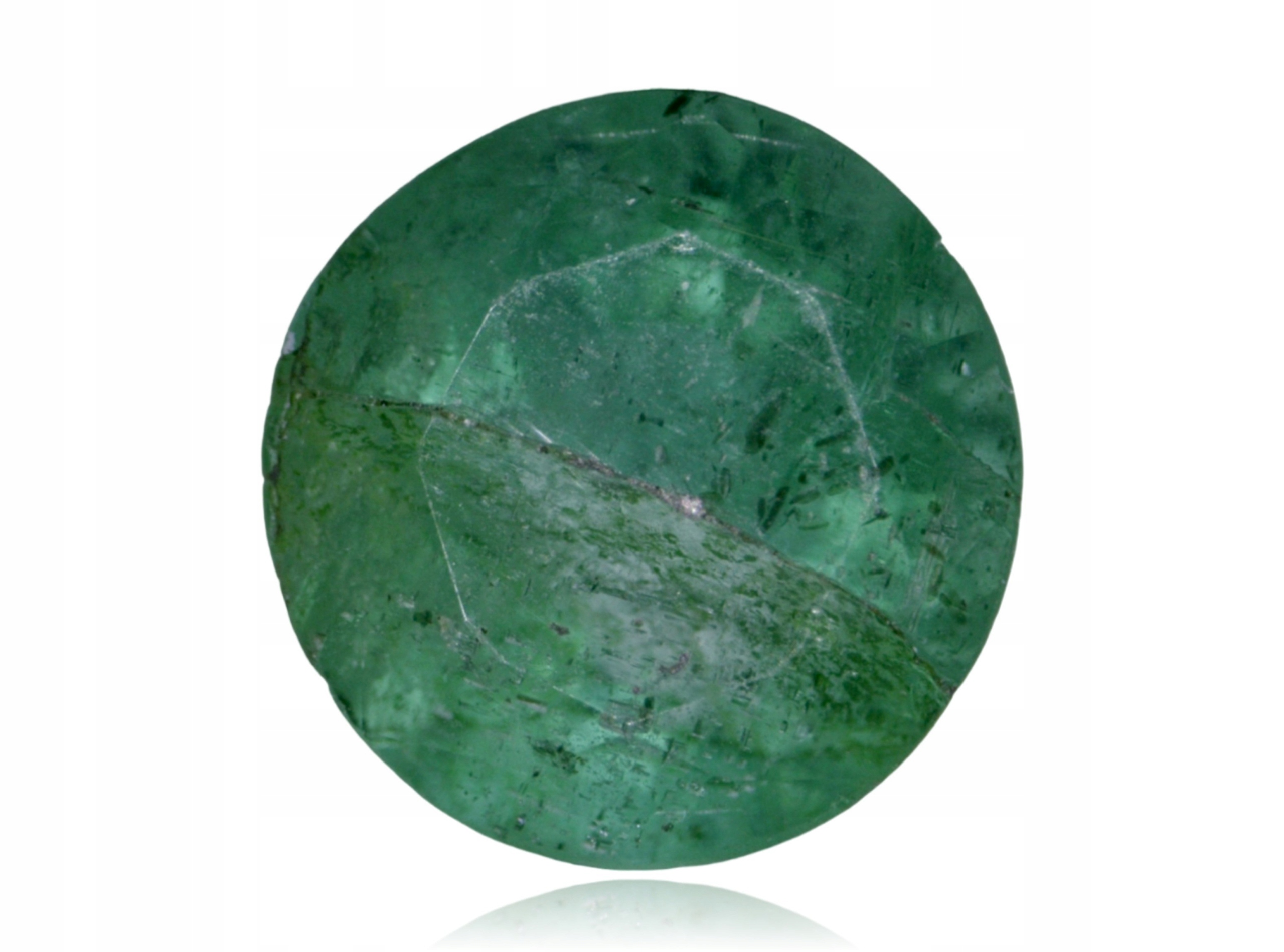 Smaragd 0.37ct Kulatý eCertifikát Wbd