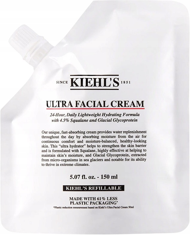Wymienny wkład do kremu nawilżającego do twarzy Kiehl's Ultra Facial 150 ml
