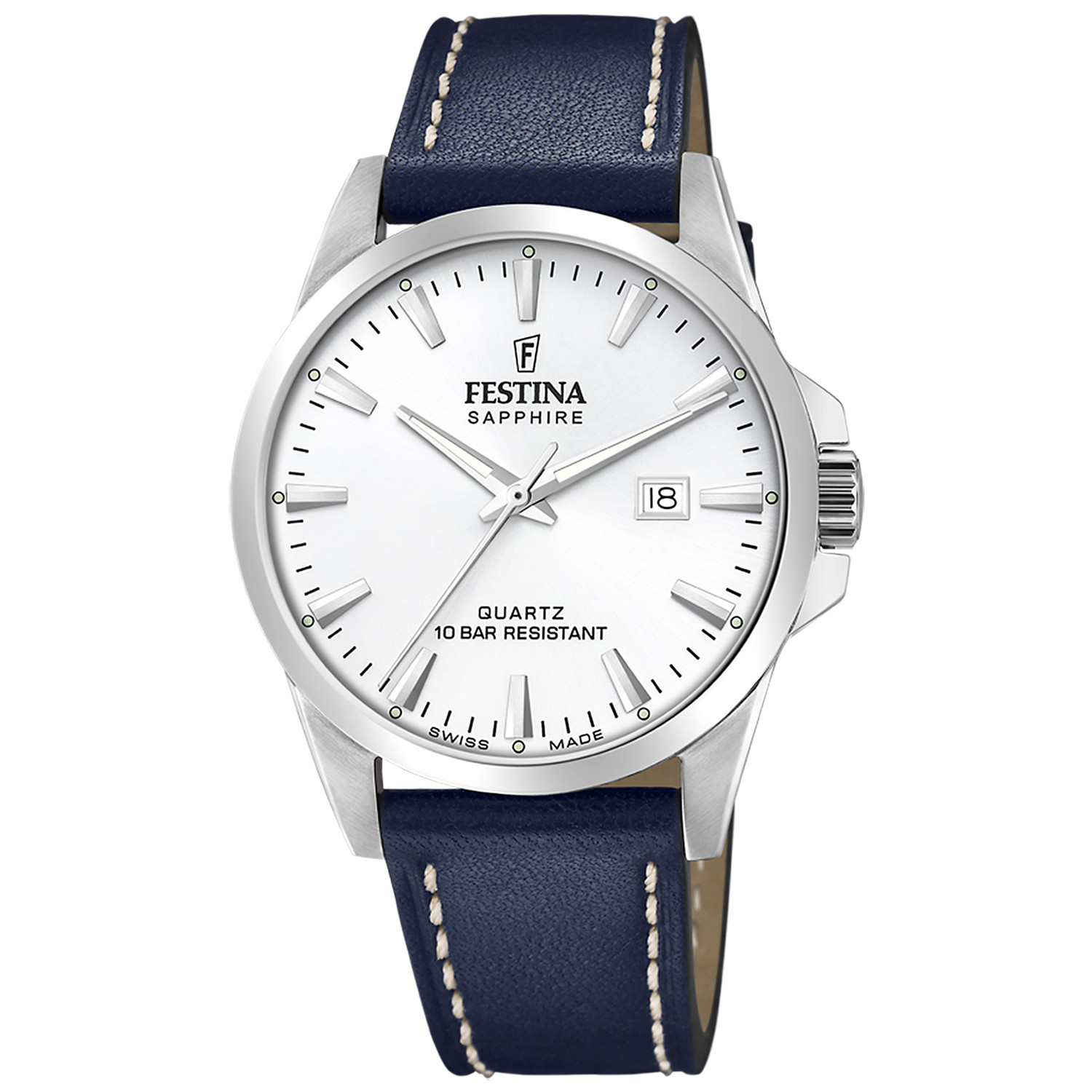 Pánské Hodinky Festina F20025-2 modrý pásek