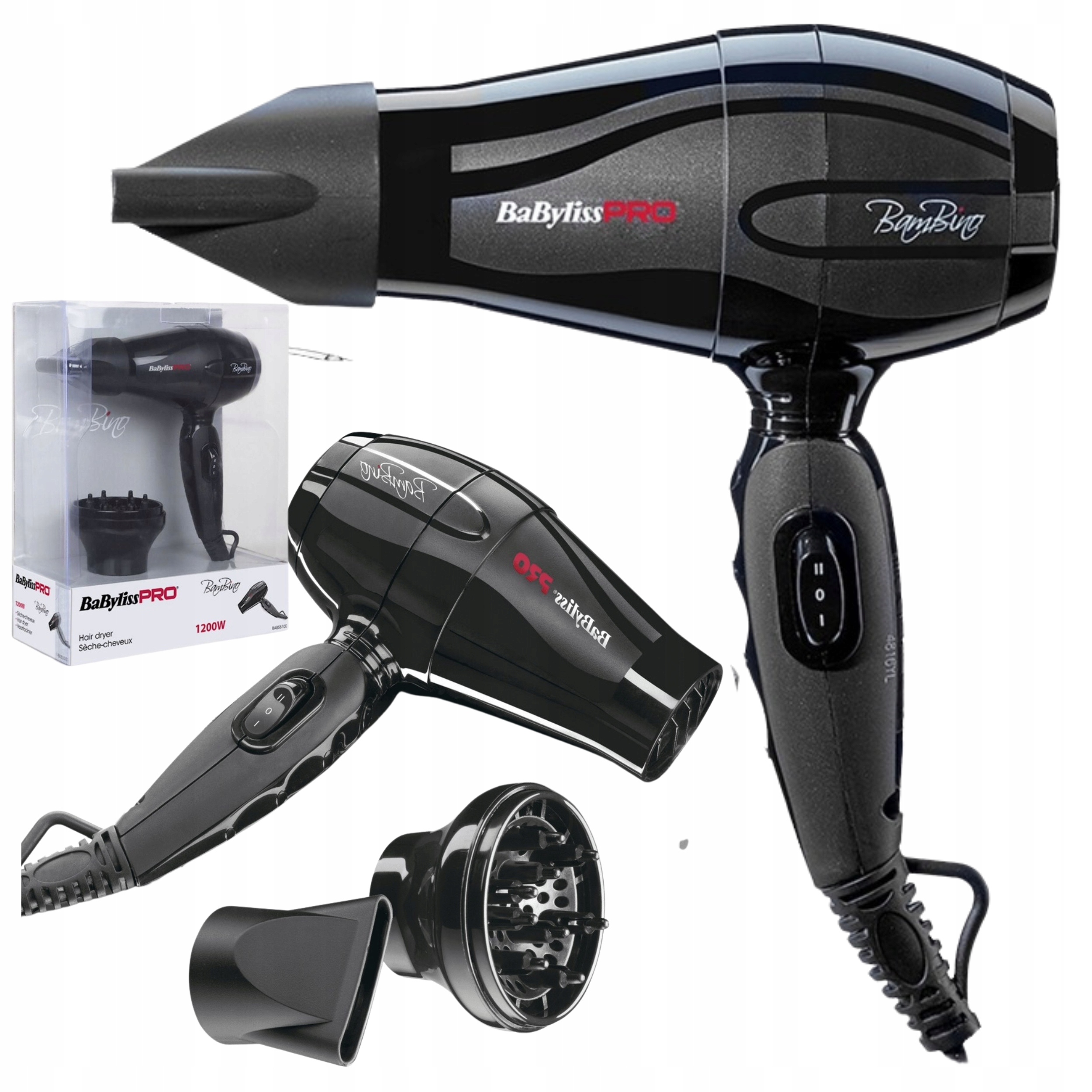 

Suszarka Babyliss Pro Bambino Podróżna Mała 1200W