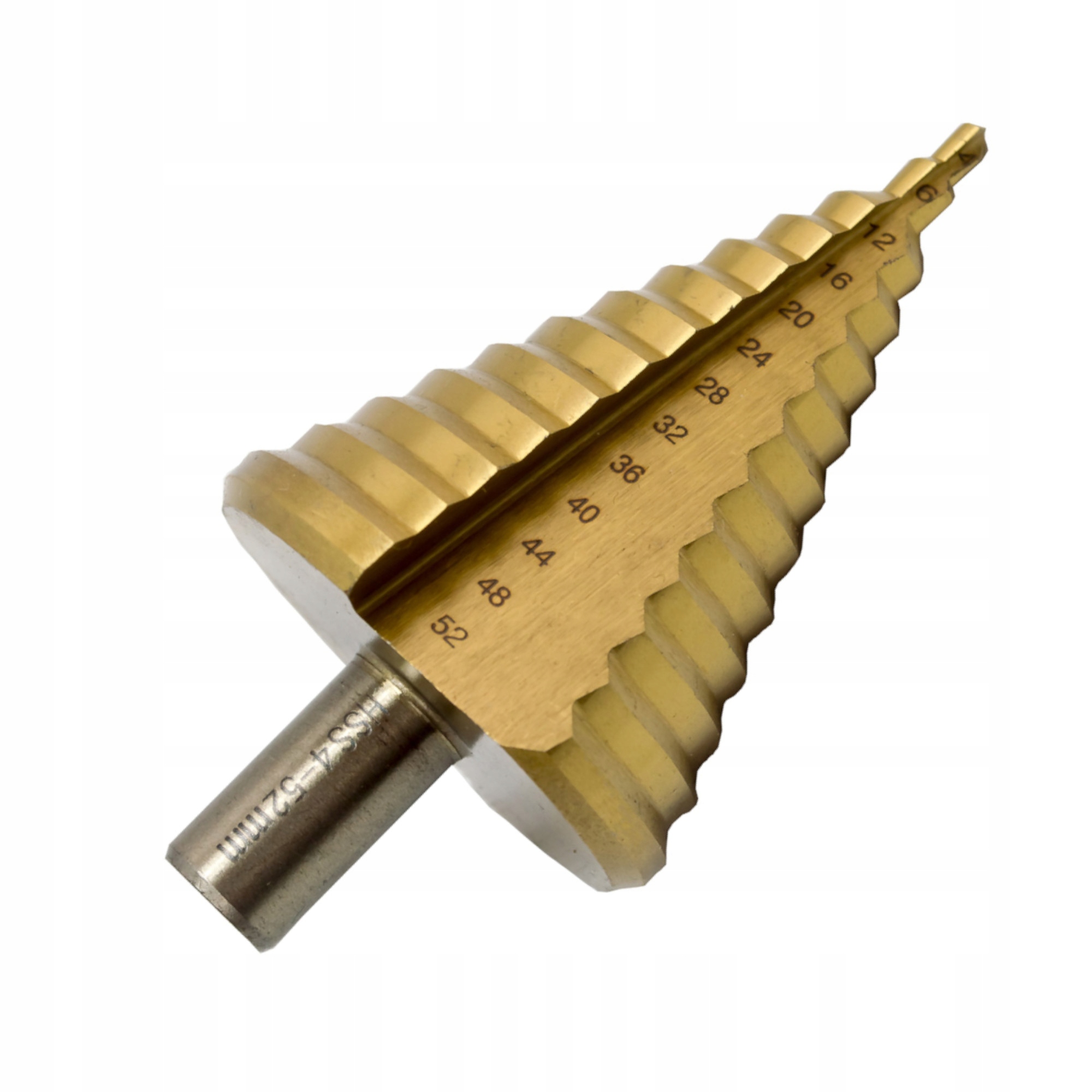 

Wiertło Stopniowe Stożkowe HSS4241 Zakres 4-52 mm
